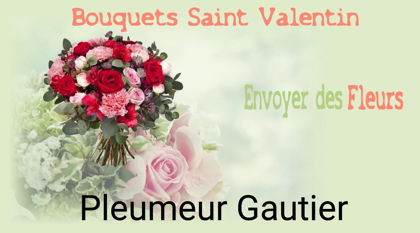 Roses de Saint-Valentin livrées à Pleumeur-Gautier