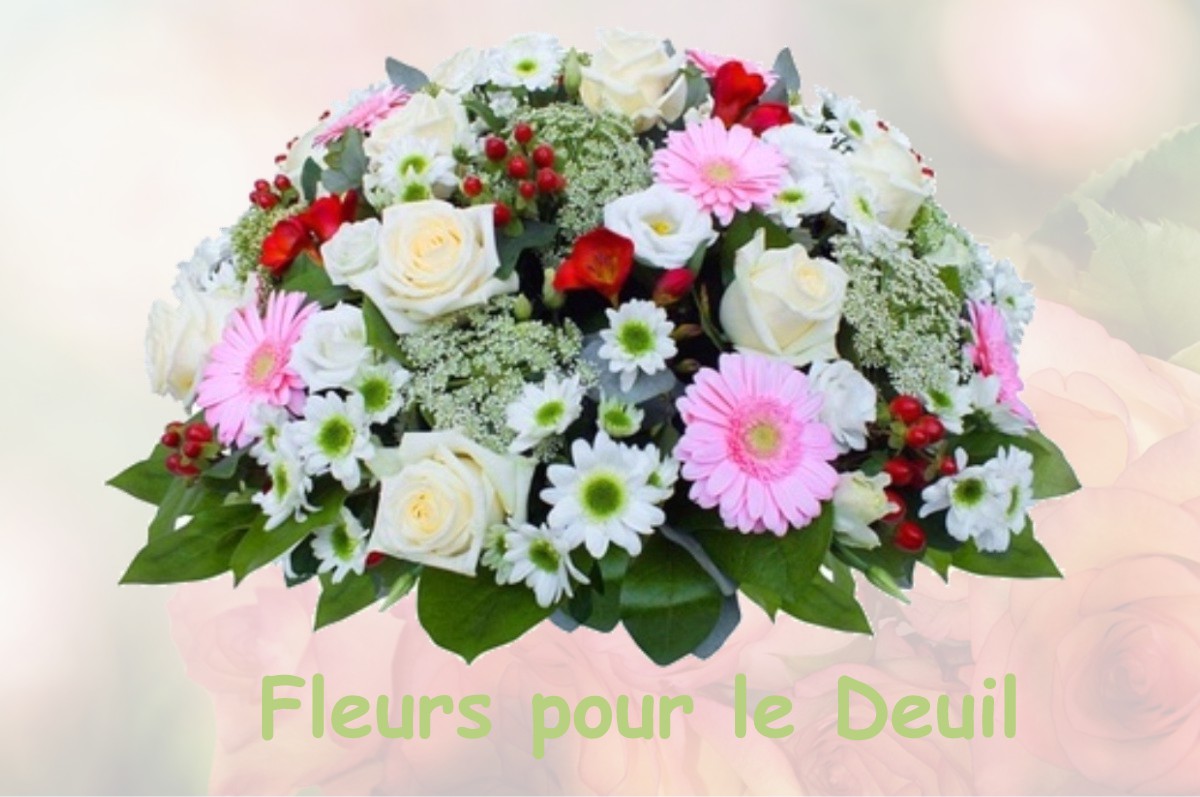 fleurs deuil PLEUMEUR-GAUTIER